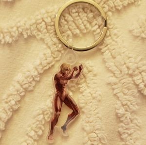 NWT Attack on Titan Female Titan keychain
